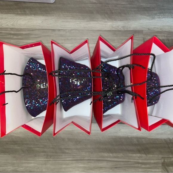 Purple Rhinestone Bucket Hat - Picture 6 of 8